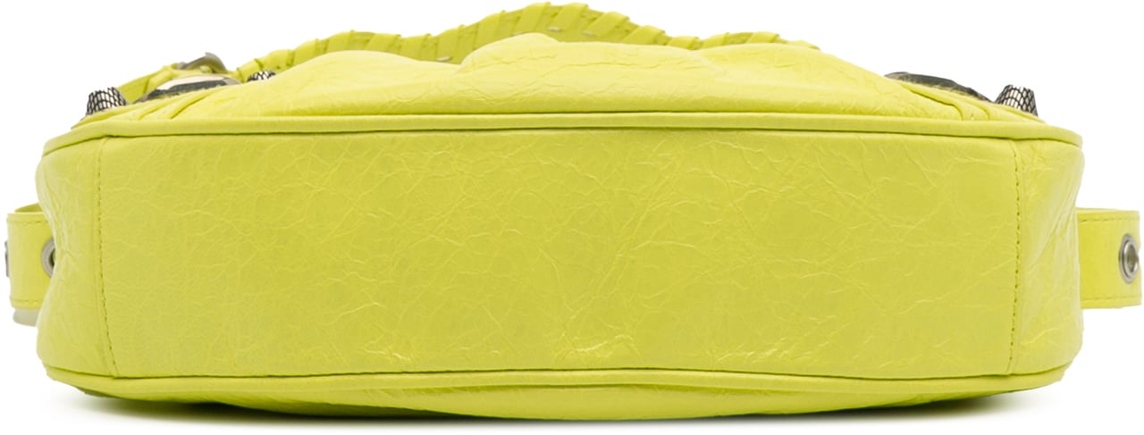 Balenciaga Lambskin Motocross Le Cagole XS Geel