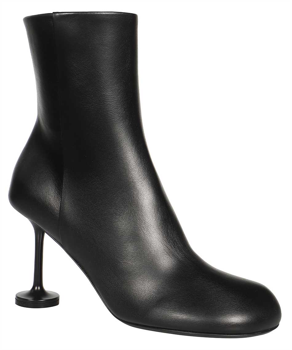 Balenciaga Leather ankle boots Zwart