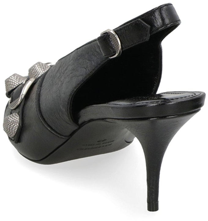 Balenciaga Balenciaga Cagole Slingback Pumps Zwart