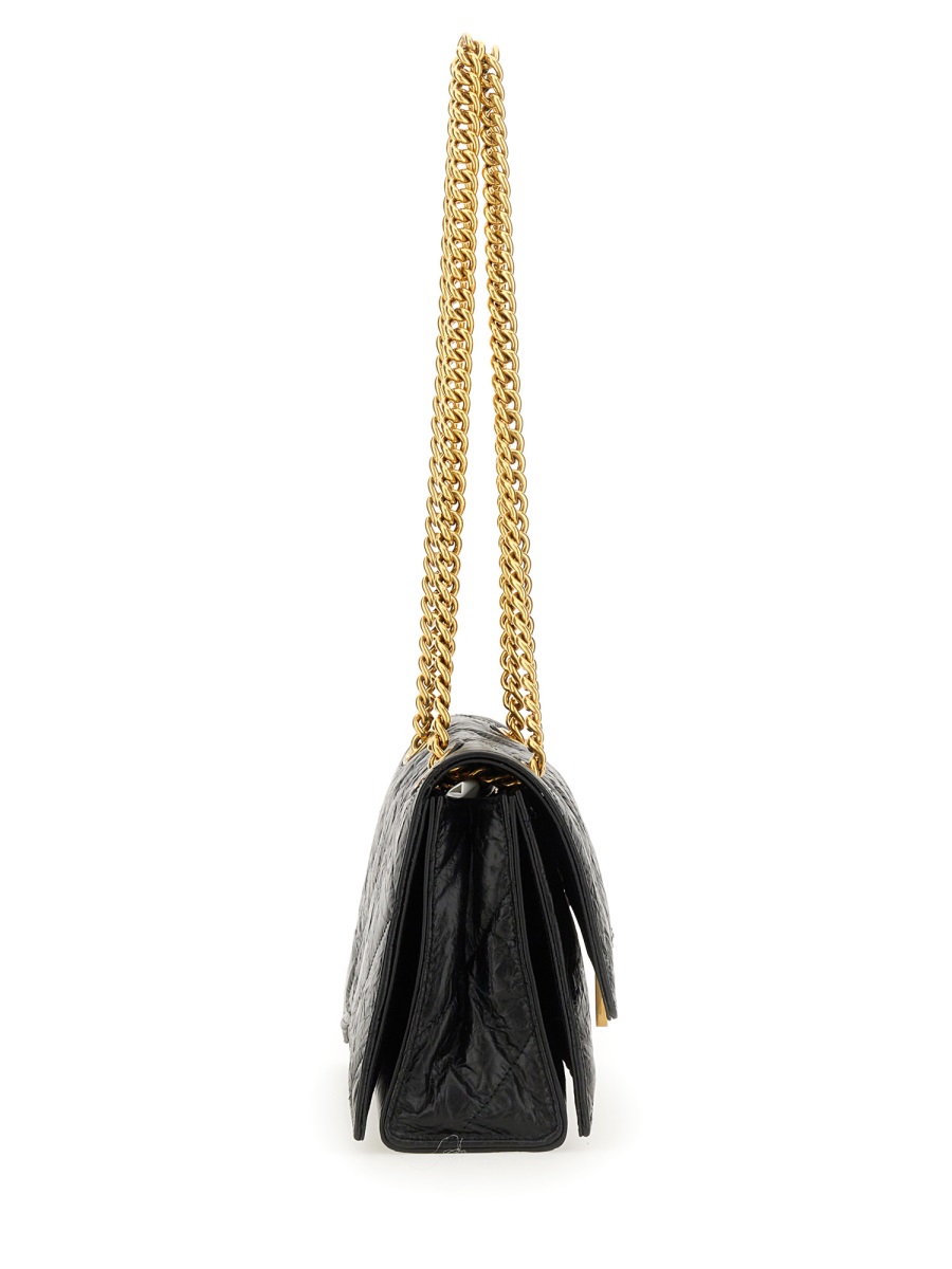 Balenciaga Compact Rectangular Shoulder Bag with Detachable Strap Zwart