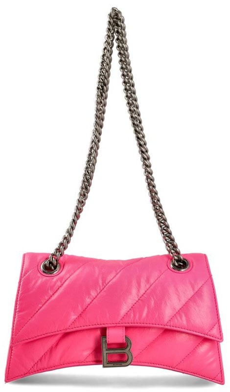 Balenciaga Crush Small Bag Roze