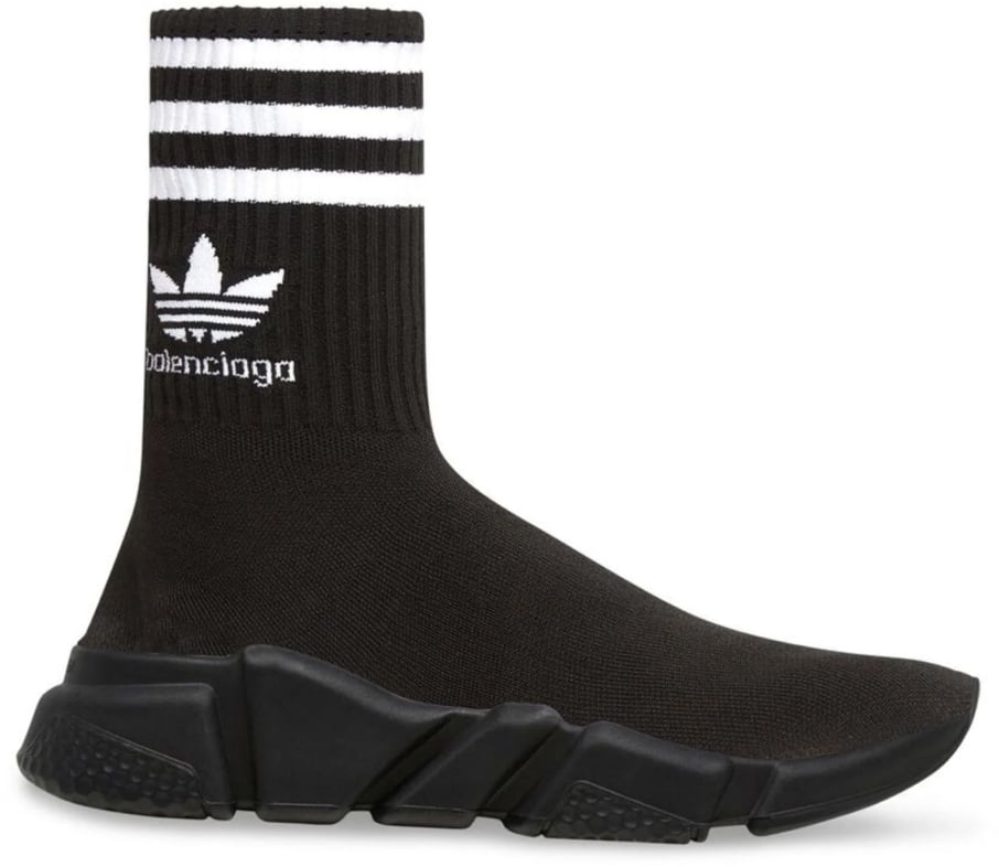 Balenciaga X Adidas Speed Sneakers Zwart