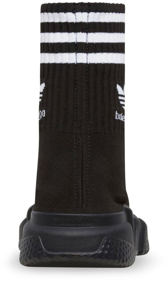 Balenciaga X Adidas Speed Sneakers Zwart