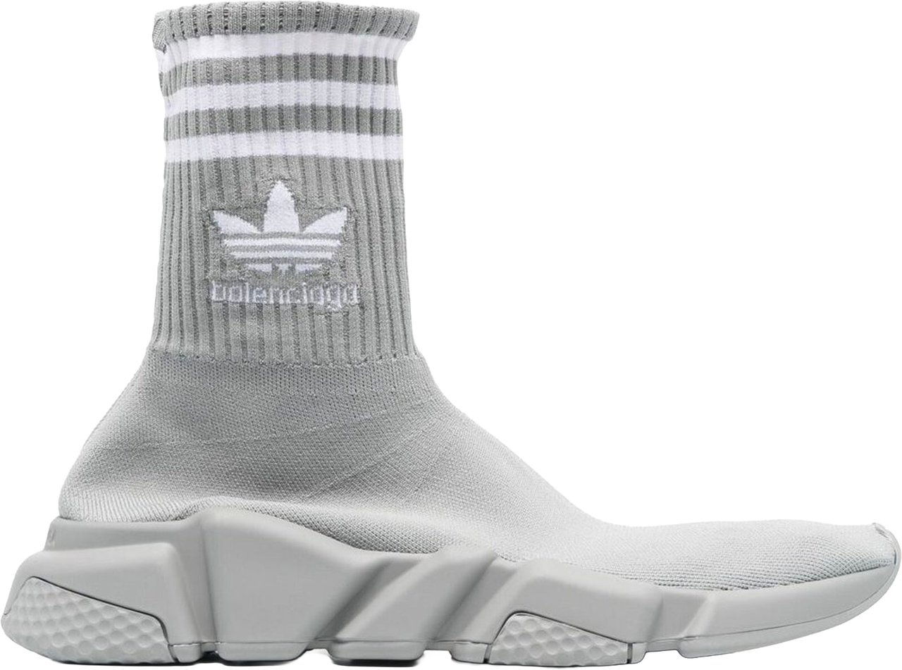Balenciaga X Adidas Speed 2.0 Lt Sock Sneakers Grijs