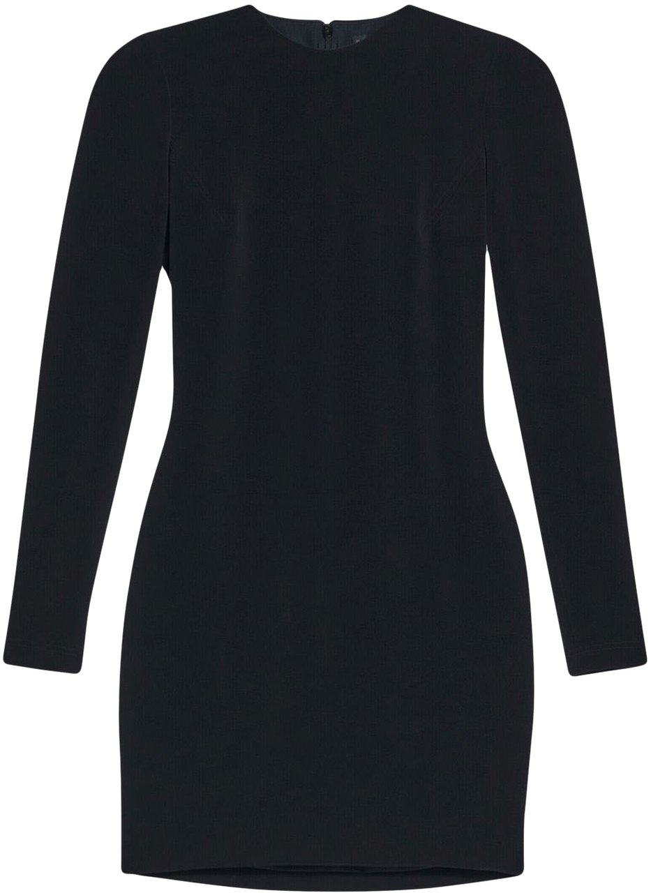 Balenciaga Dresses Black Zwart