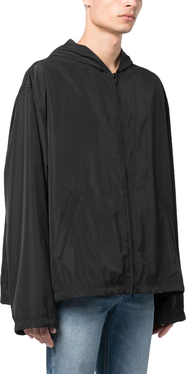 Balenciaga Coats Black Zwart