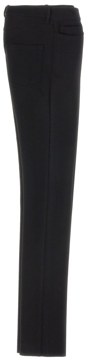 Balenciaga Skinny Leg Jeans with Button Closure Zwart