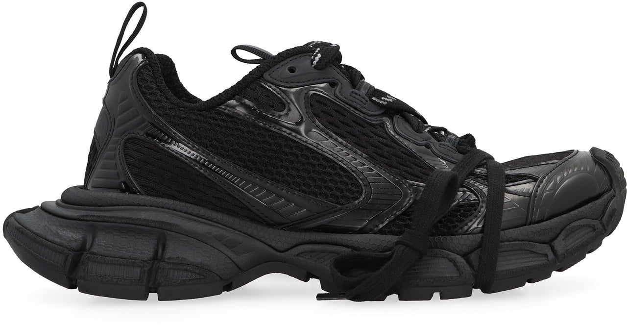 Balenciaga 3XL Fabric low-top sneakers Zwart