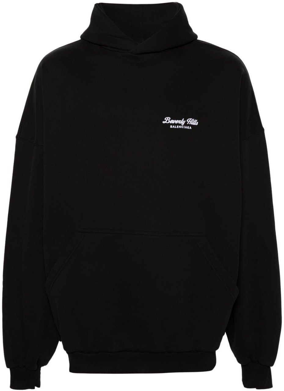 Balenciaga Sweaters Black Zwart