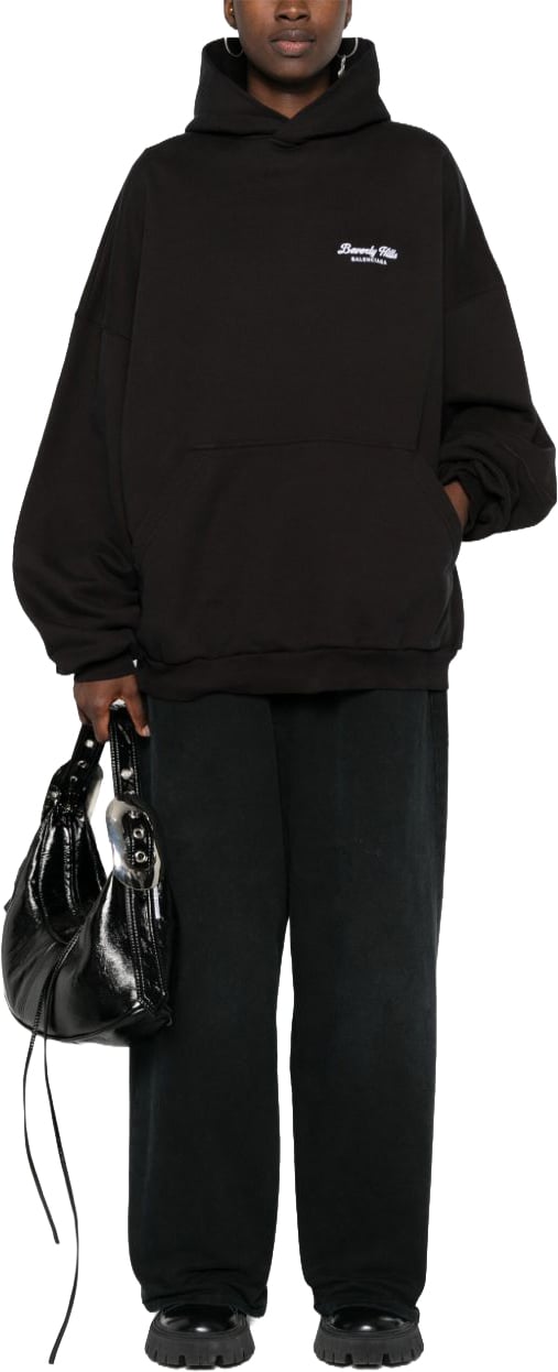 Balenciaga Sweaters Black Zwart