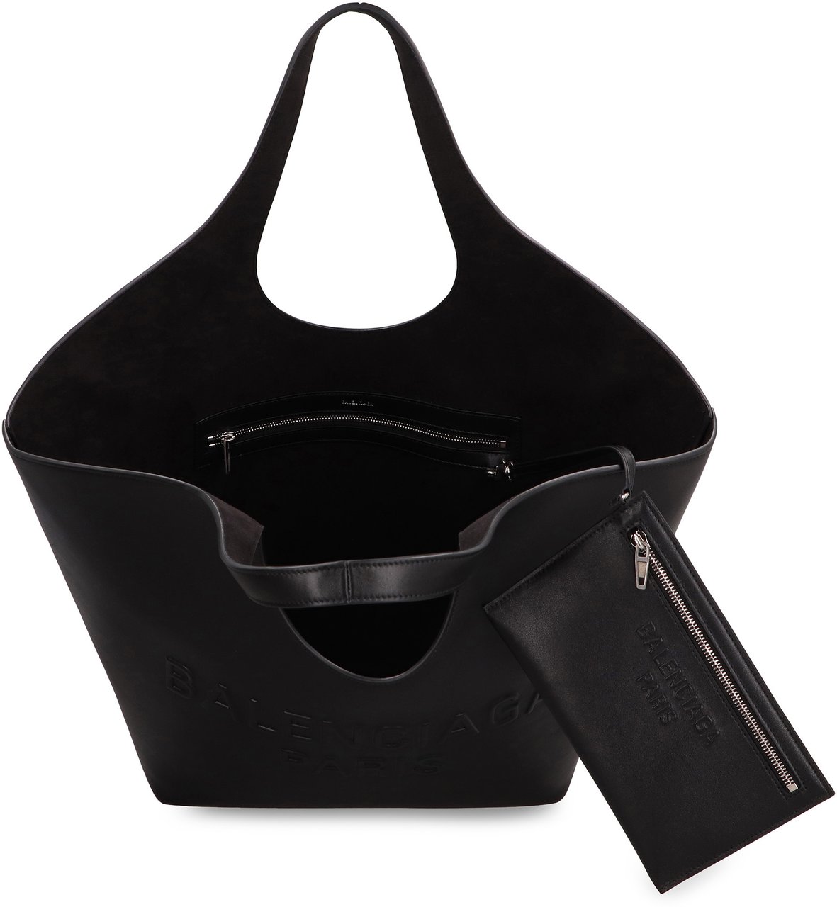 Balenciaga Mary-Kate medium leather tote Zwart