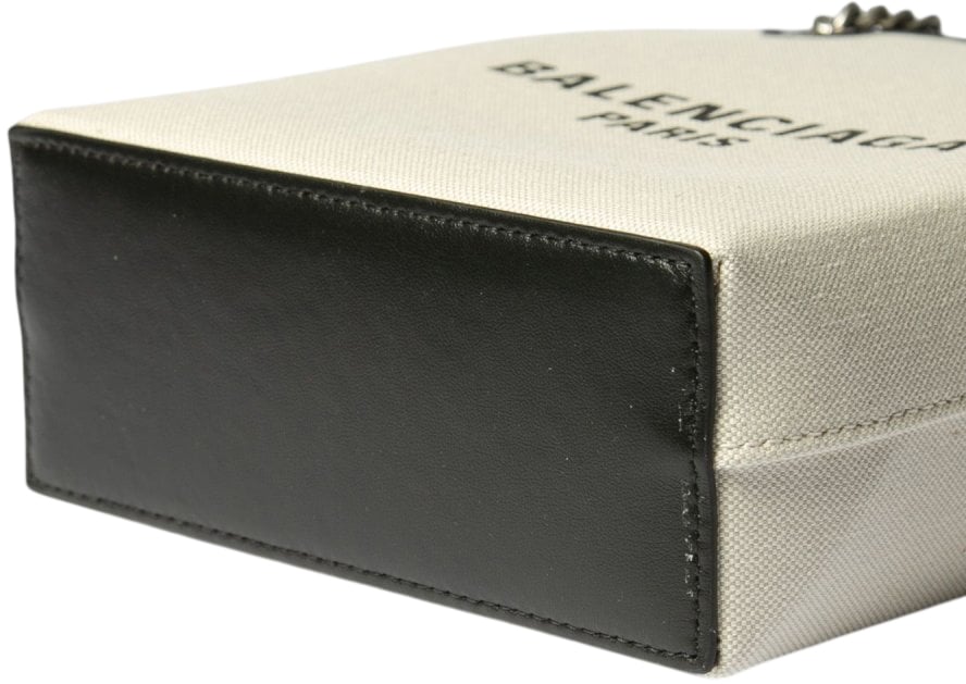 Balenciaga Borsa Duty Free Phone Holder Beige