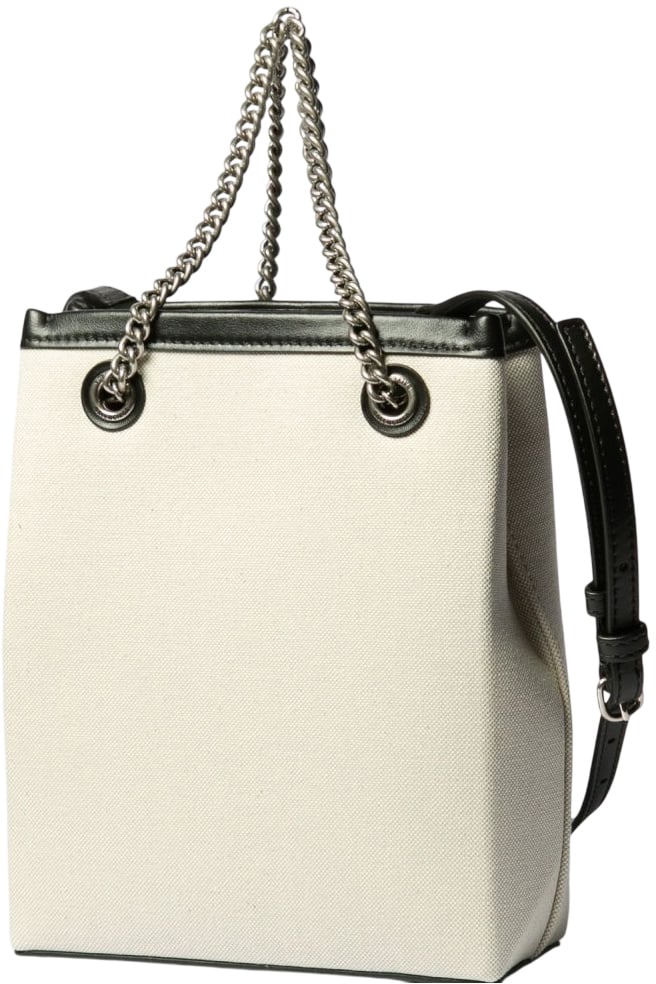 Balenciaga Borsa Duty Free Phone Holder Beige