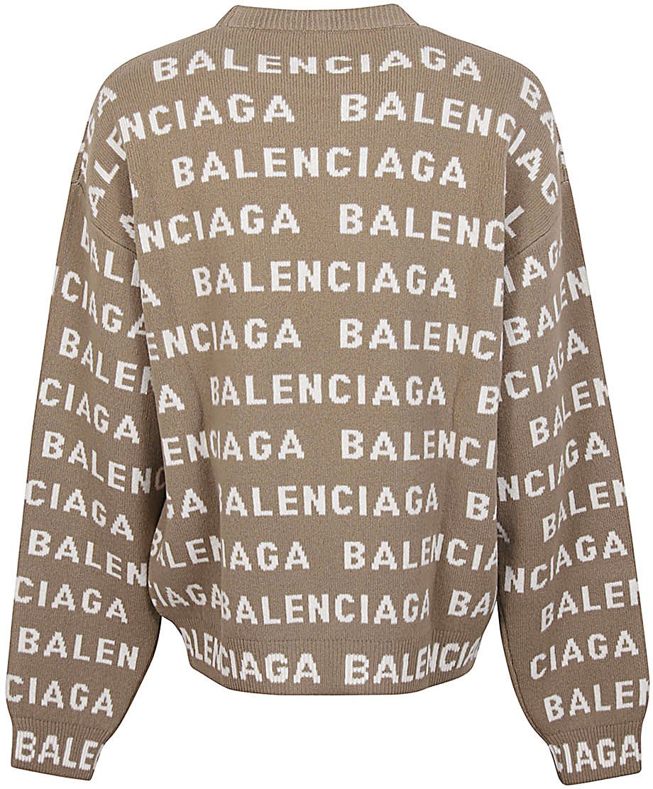 Balenciaga Sweaters Beige Beige