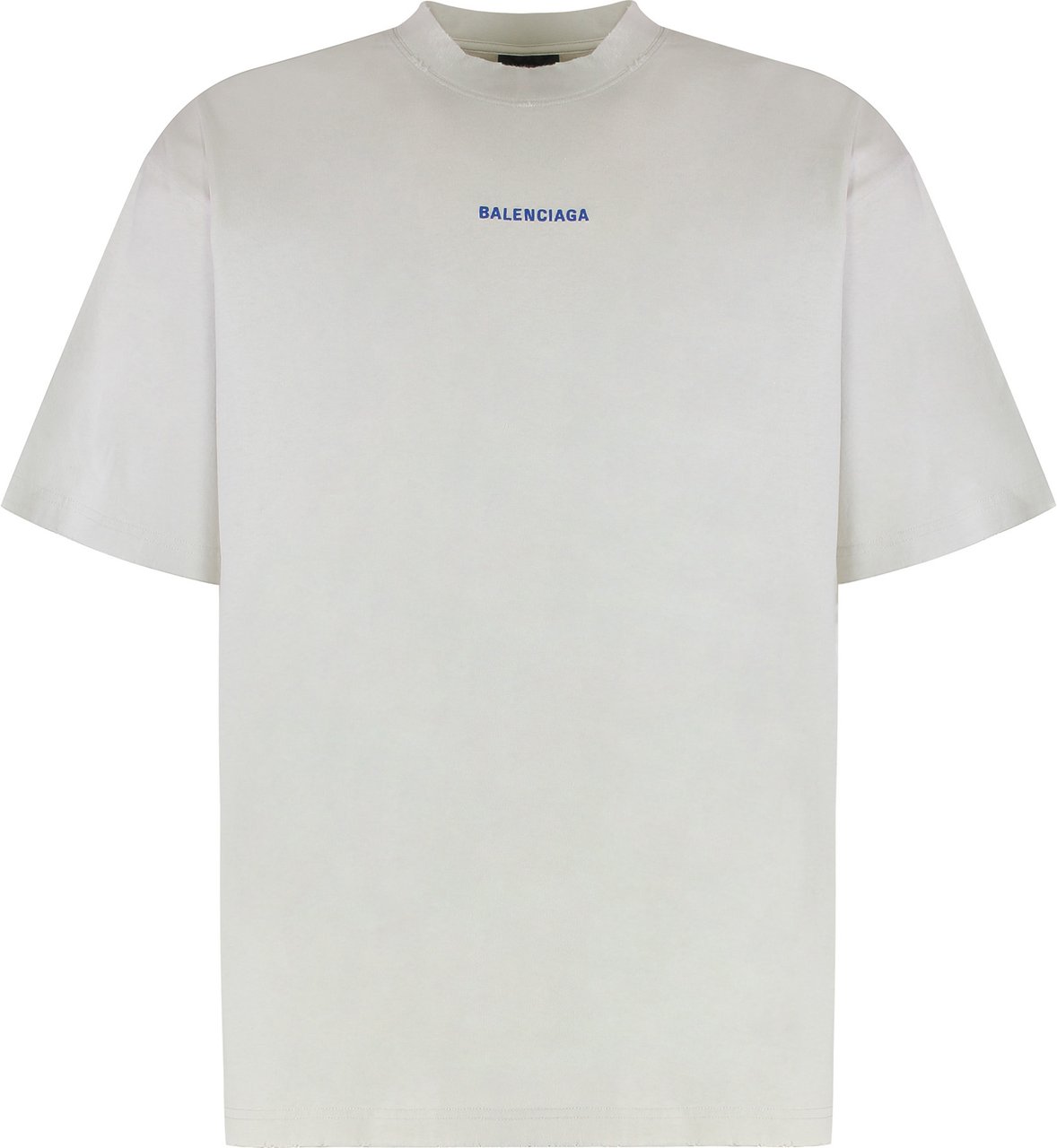 Balenciaga Cotton crew-neck T-shirt Wit