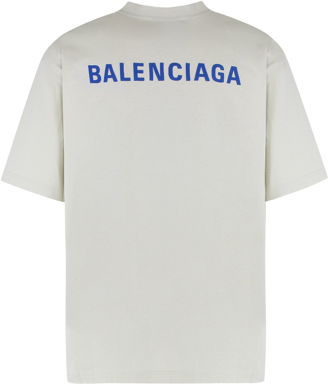 Balenciaga Cotton crew-neck T-shirt Wit