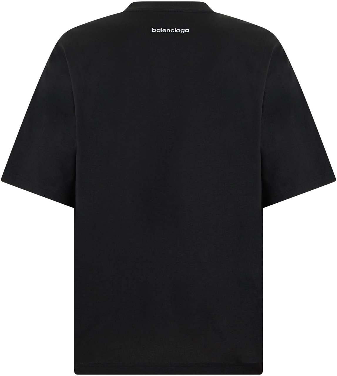 Balenciaga Cotton T-shirt Zwart