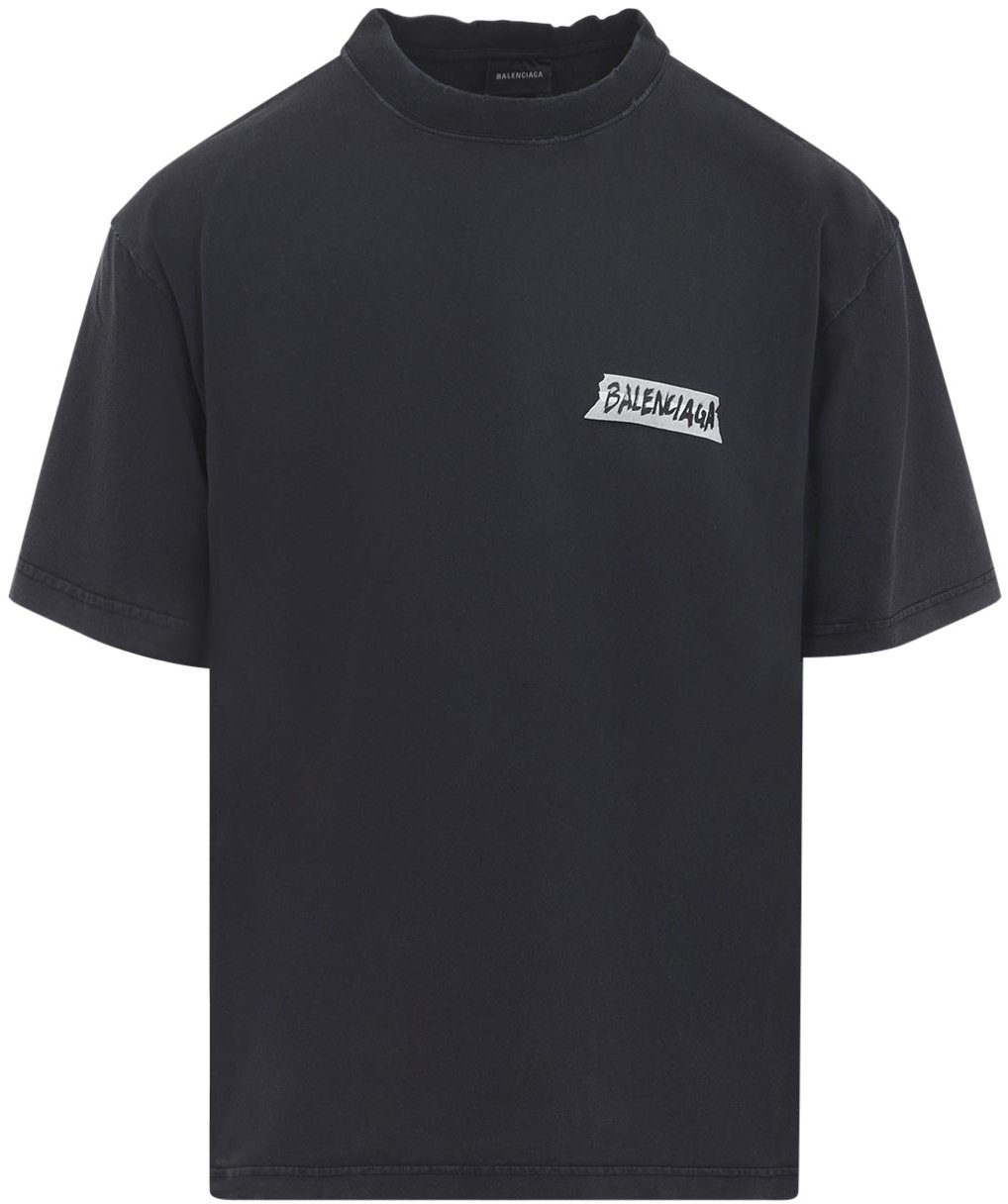 Balenciaga Medium Fit T-Shirt Divers