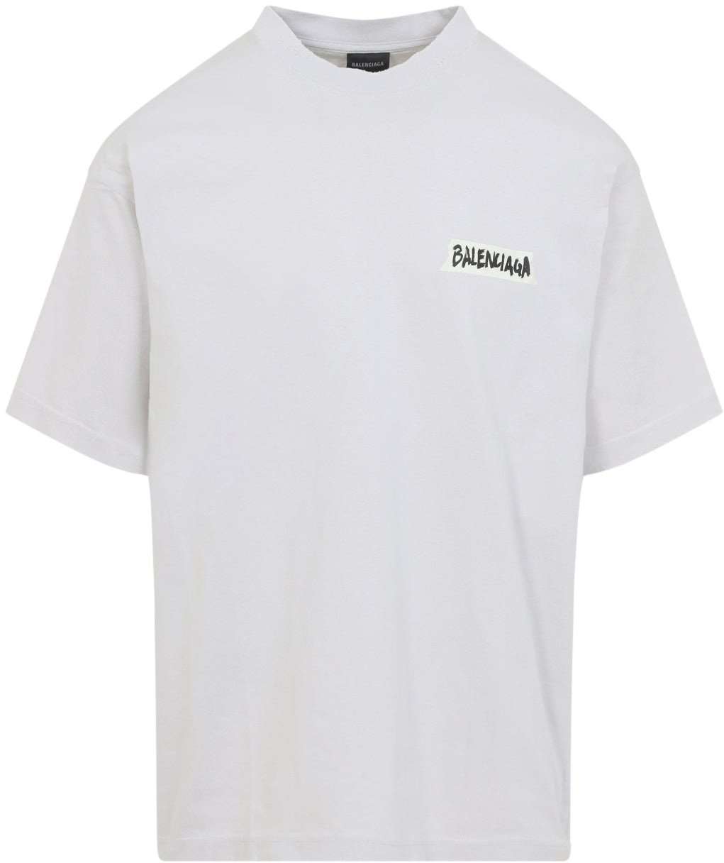 Balenciaga Balenciaga Medium Fit T-Shirt Divers