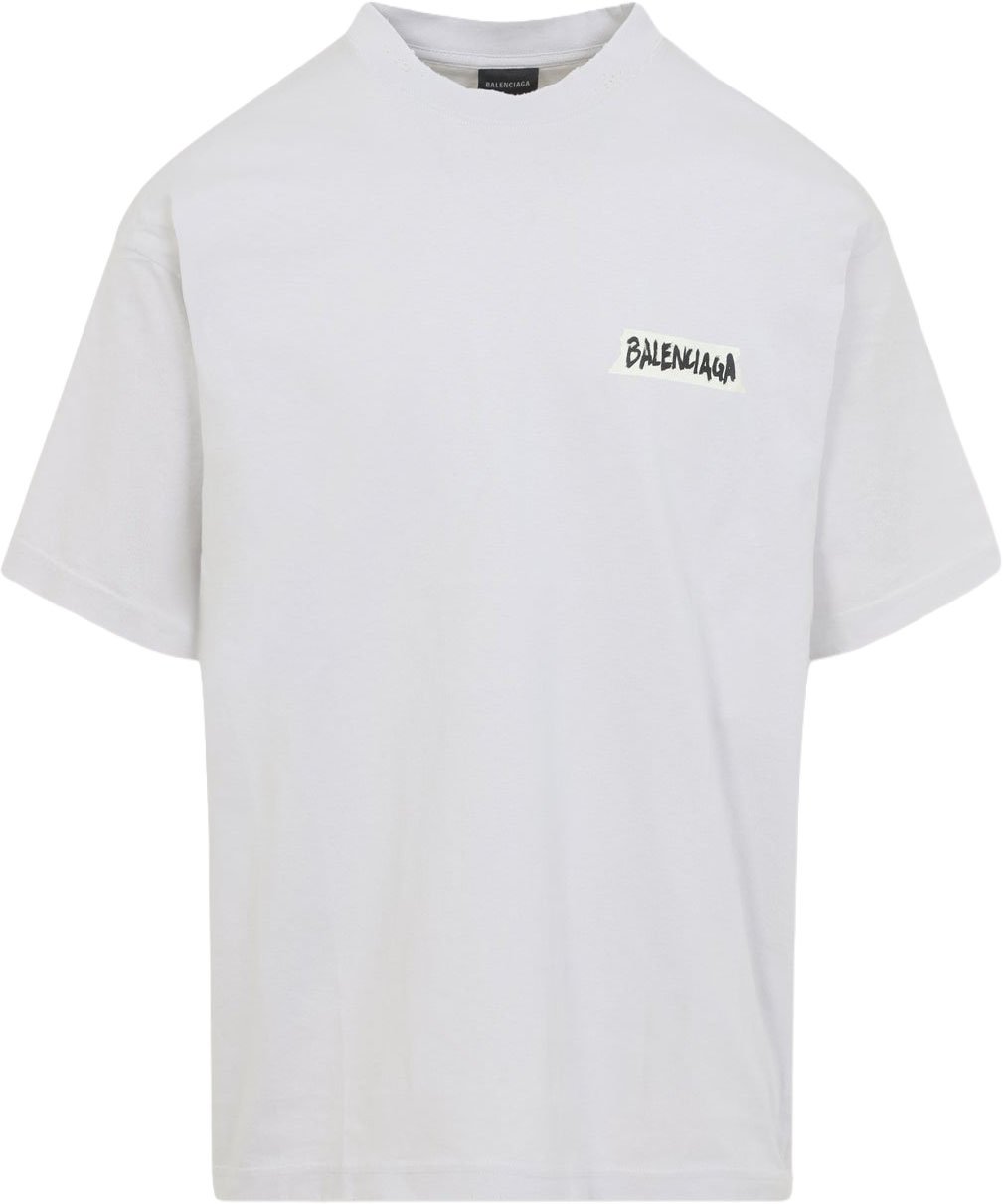Balenciaga Balenciaga Medium Fit T-Shirt Divers
