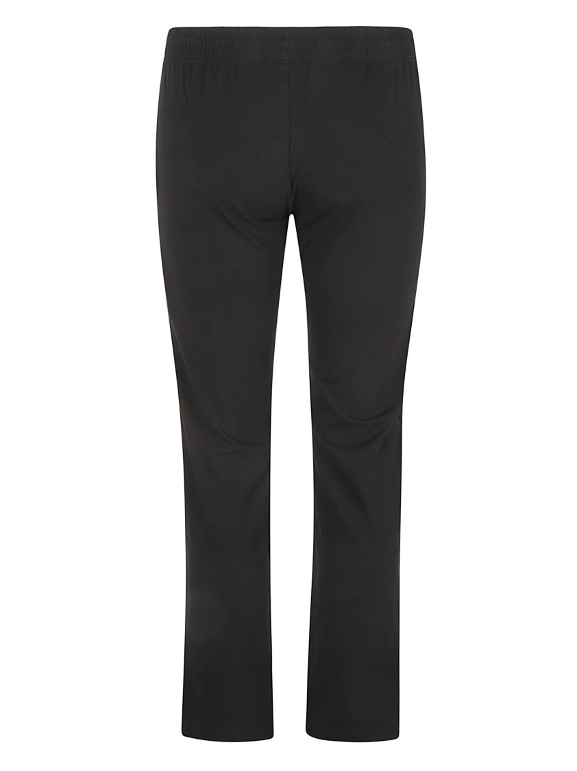 Balenciaga Streamlined Black Trousers With Elastic Waistband Zwart