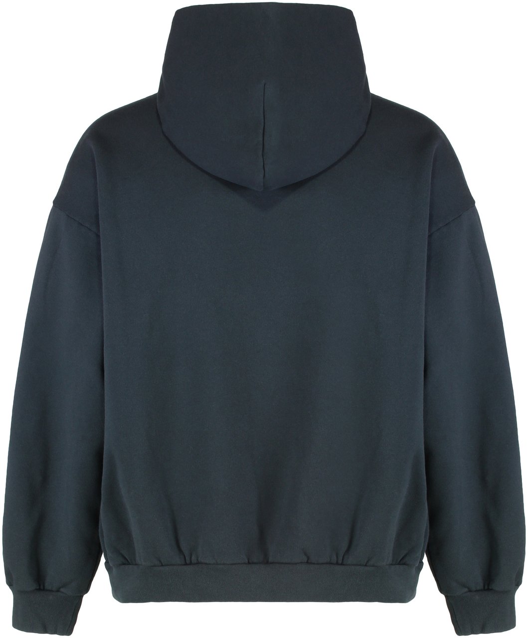 Balenciaga Hooded cotton sweatshirt Zwart