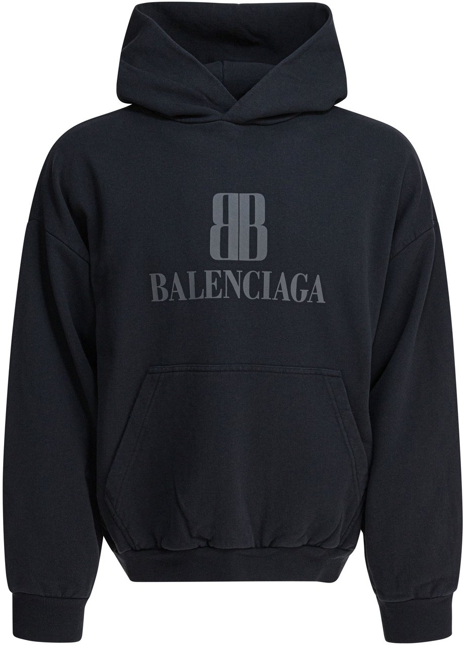 Balenciaga "Nano BB" Hoodie Zwart