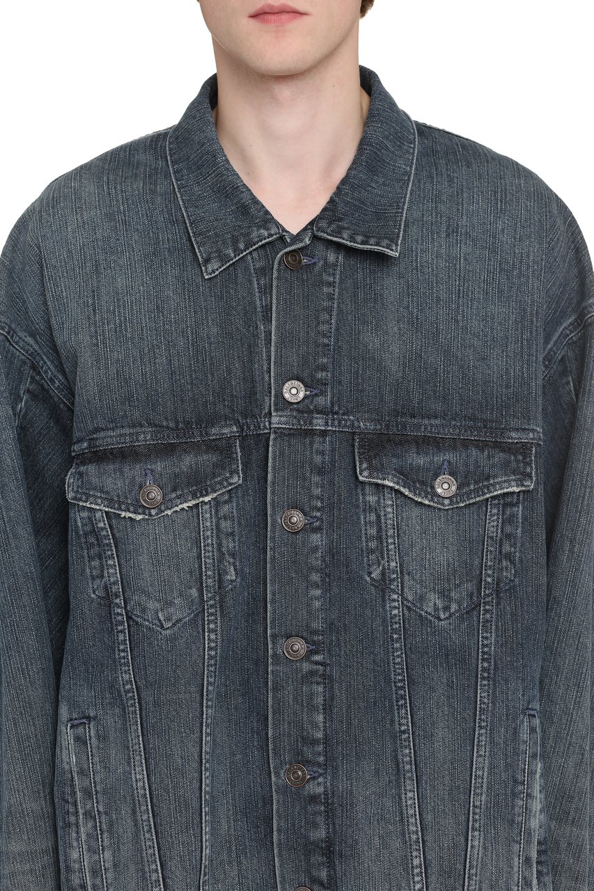 Balenciaga Denim jacket Blauw