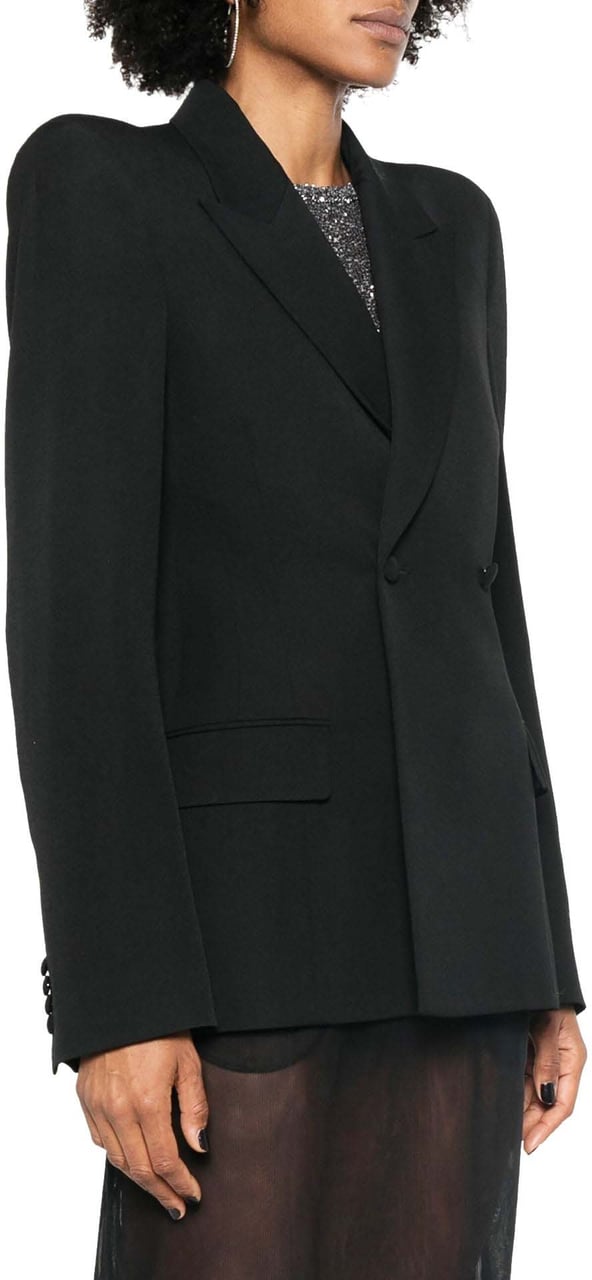 Balenciaga Balenciaga Wool Blazer Zwart