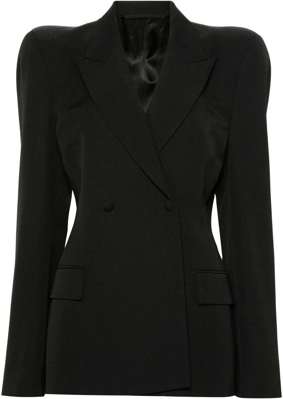 Balenciaga Balenciaga Wool Blazer Zwart