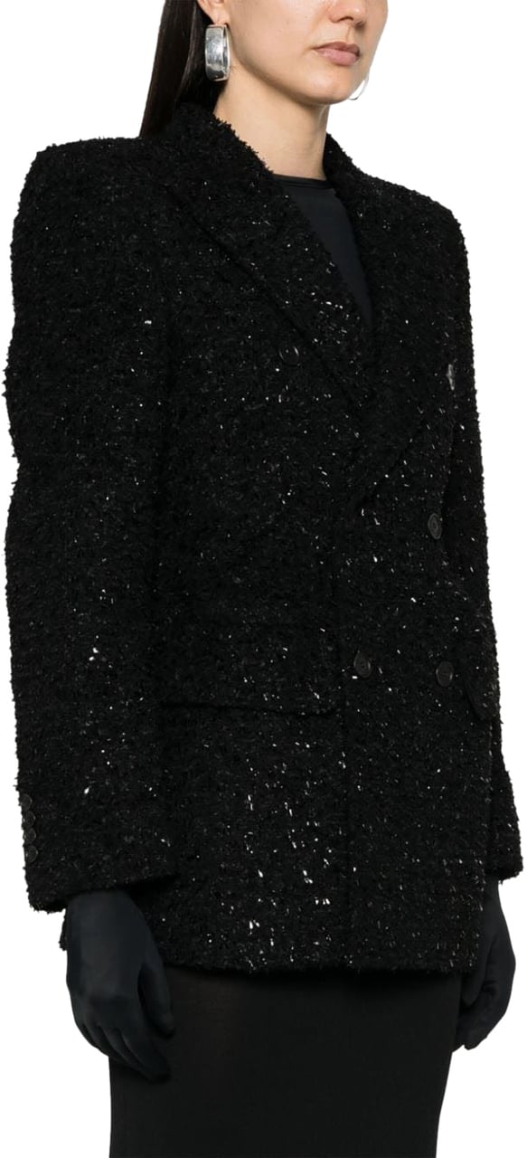 Balenciaga Jackets Black Zwart