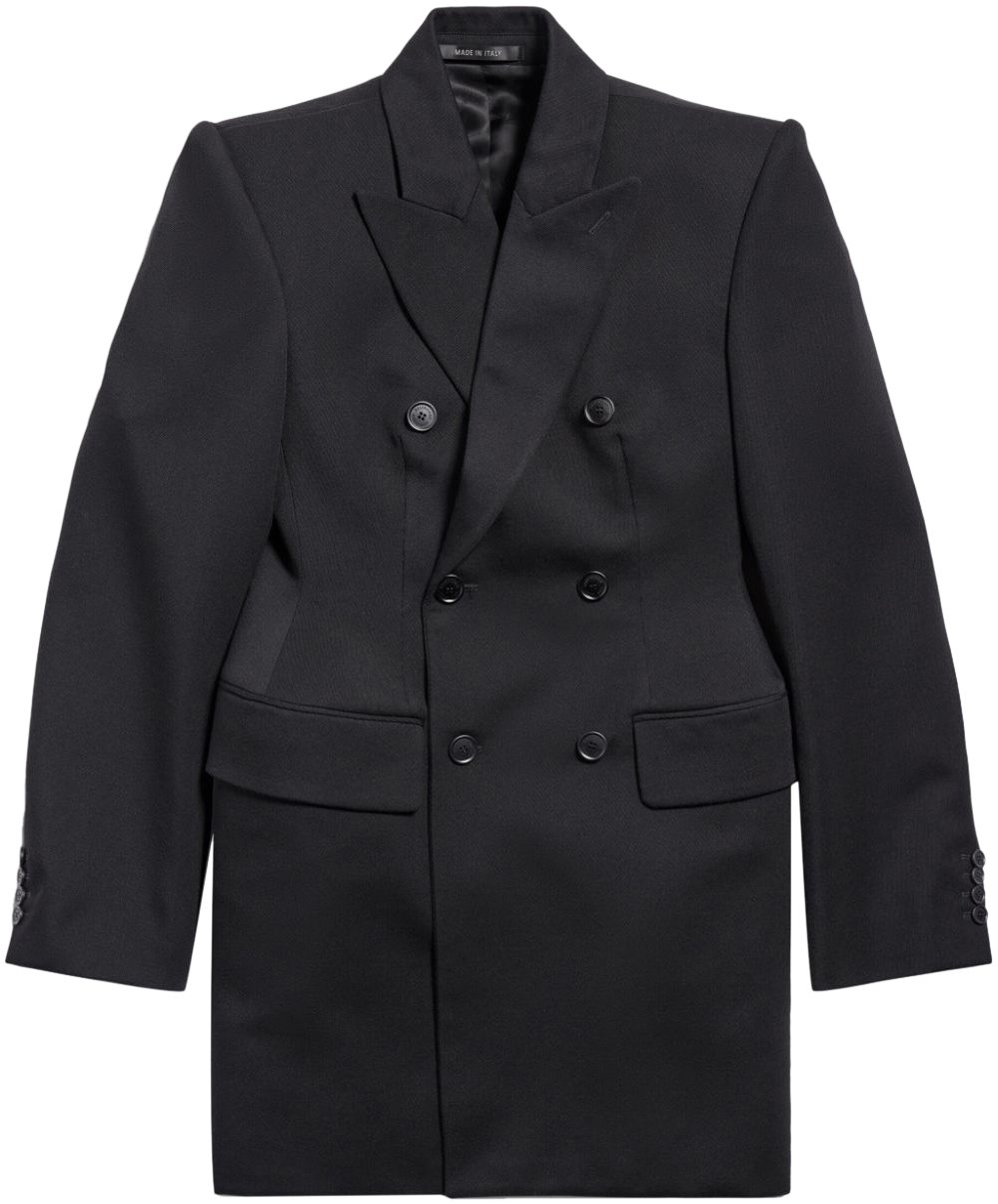 Balenciaga Jackets Black Zwart