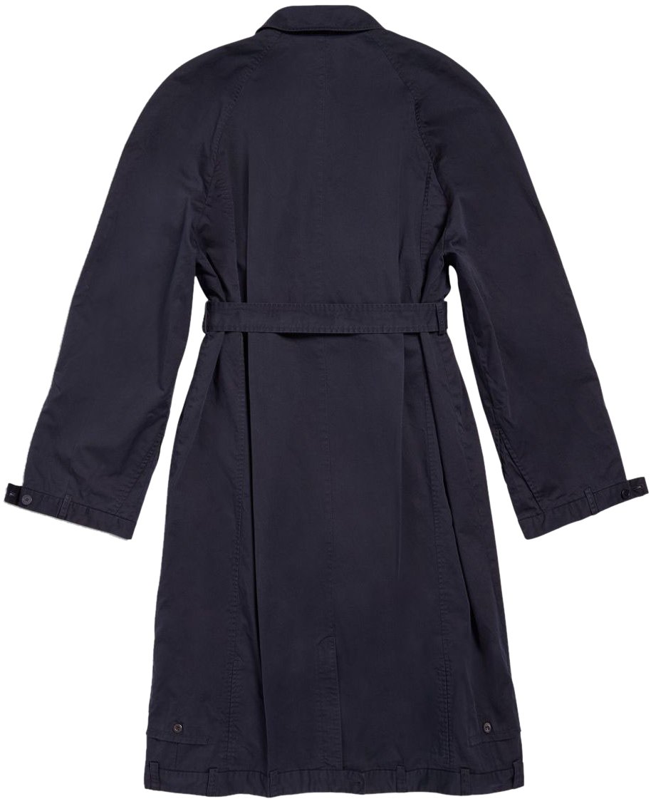 Balenciaga Coats Blue Blauw