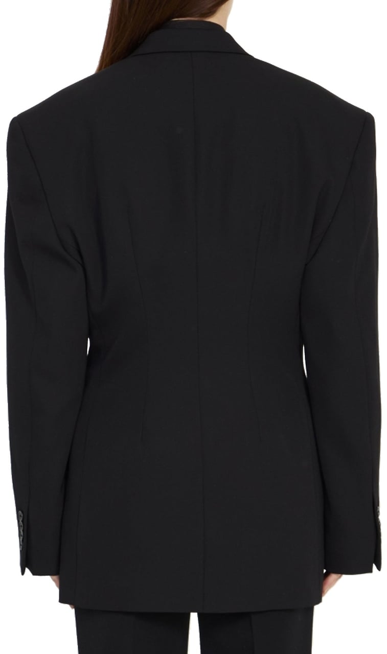 Balenciaga Wool Jacket Zwart