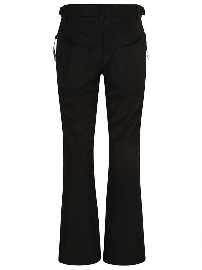 Balenciaga Flared Tailored Trousers With Fitted Waistband Zwart