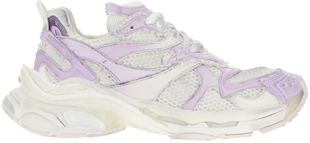 Balenciaga Balenciaga Multicolor mesh and rubber Runner 2.0 sneakers Divers