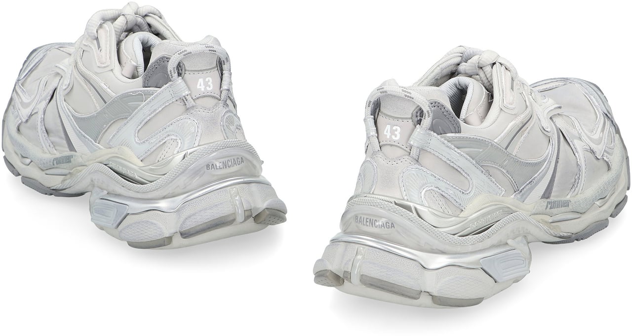 Balenciaga Sneaker Runner 2.0 in nylon Wit