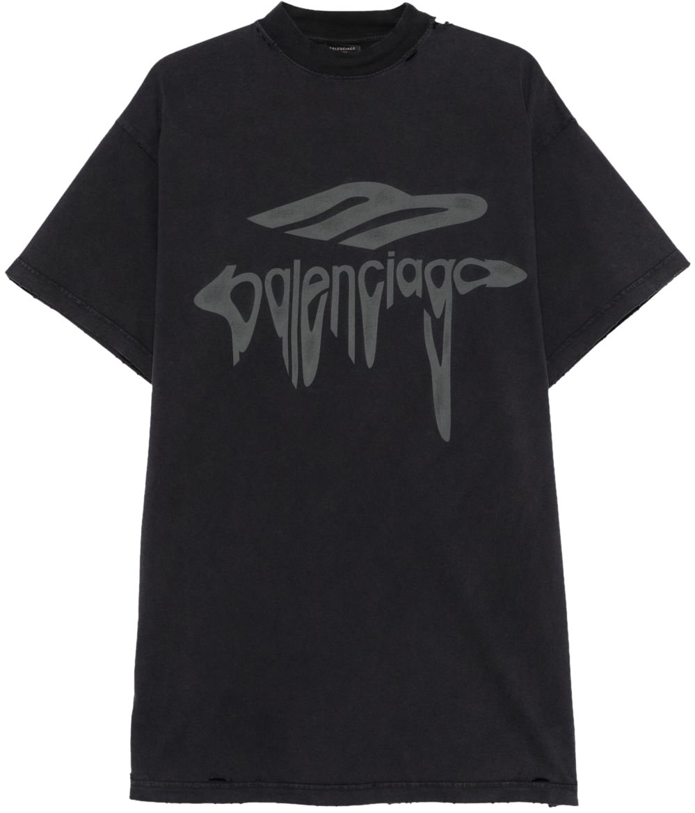 Balenciaga T-Shirts And Polos Black Zwart