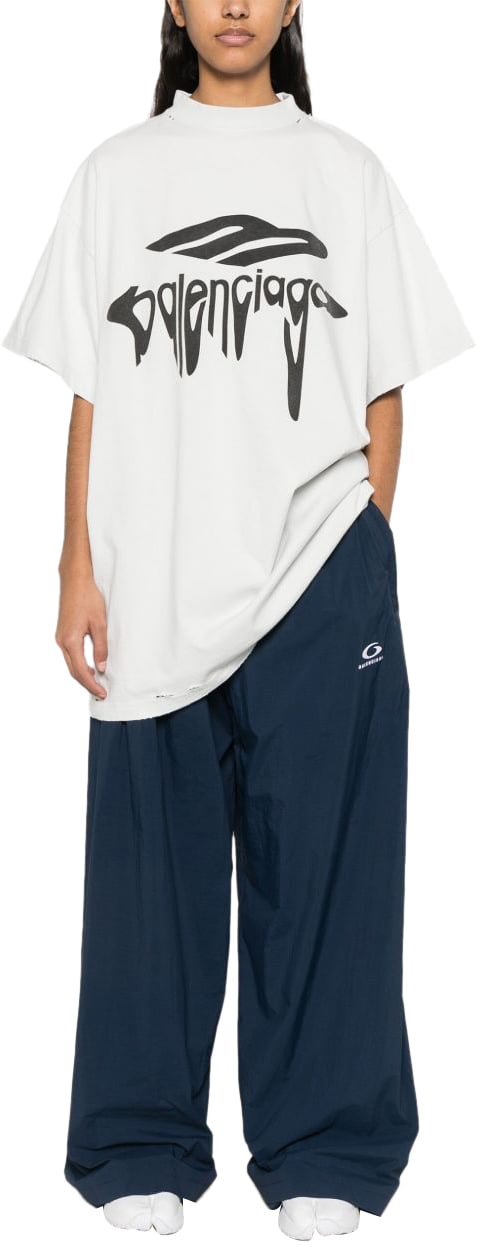 Balenciaga T-Shirts And Polos White Wit