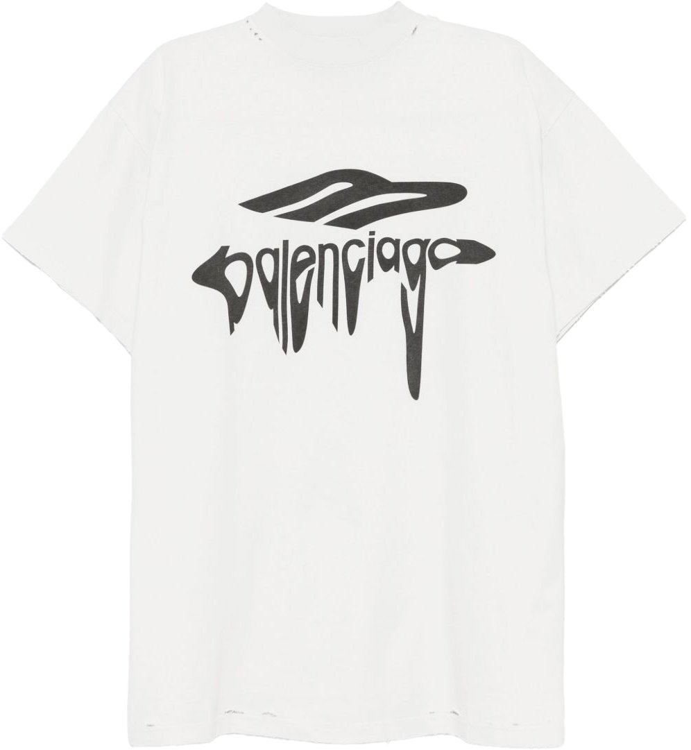Balenciaga T-Shirts And Polos White Wit