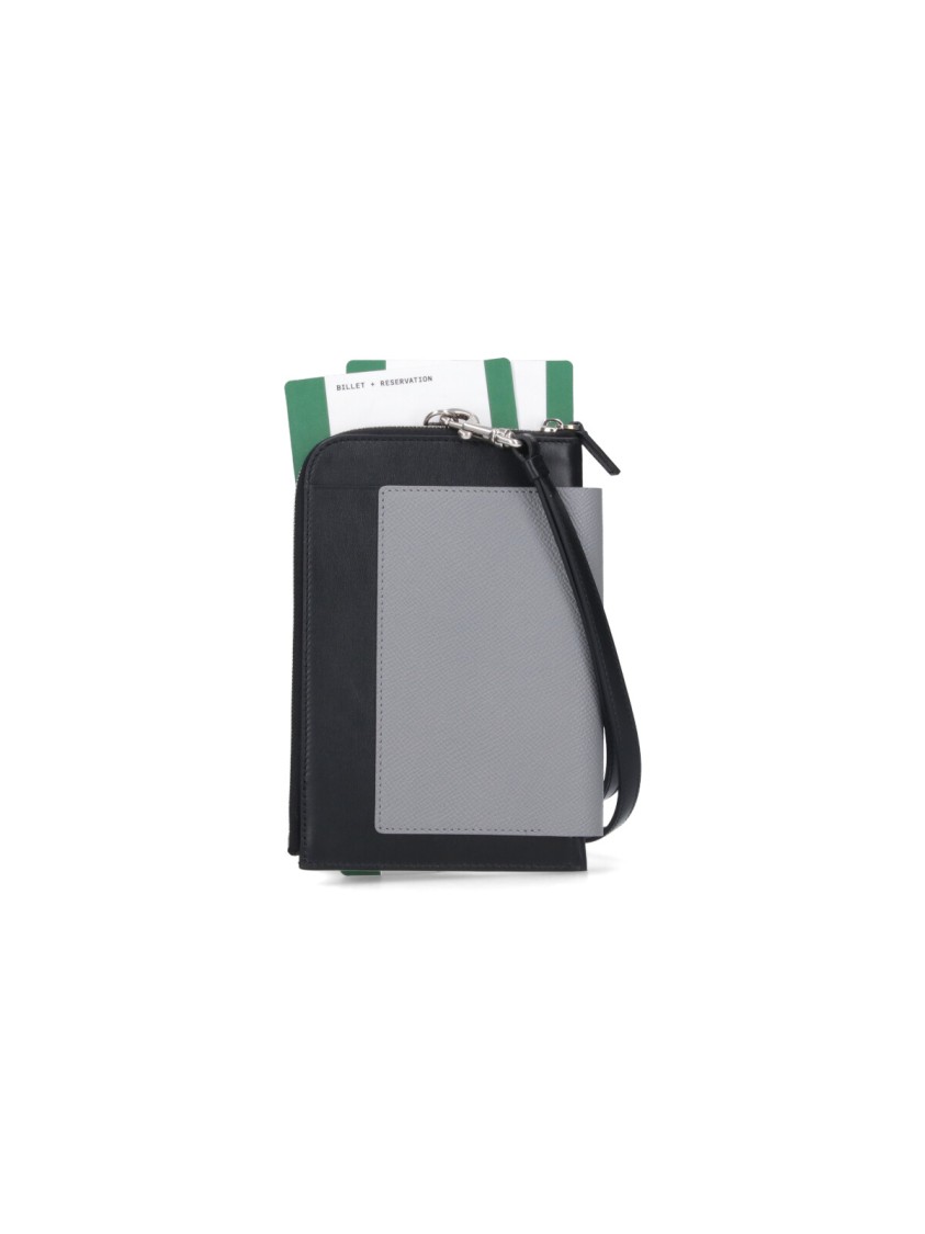 Balenciaga "Passport" Smartphone Holder – Gray Grijs