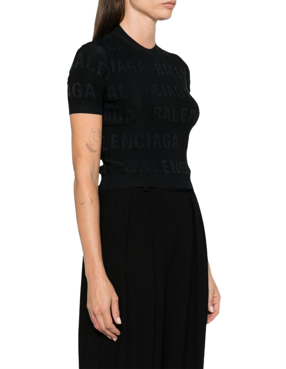 Balenciaga Sweaters Black Zwart