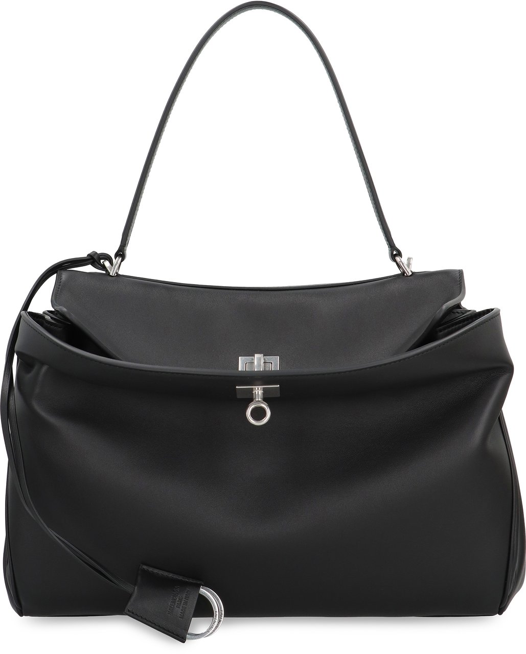 Balenciaga Rodeo Media Leather handbag Zwart