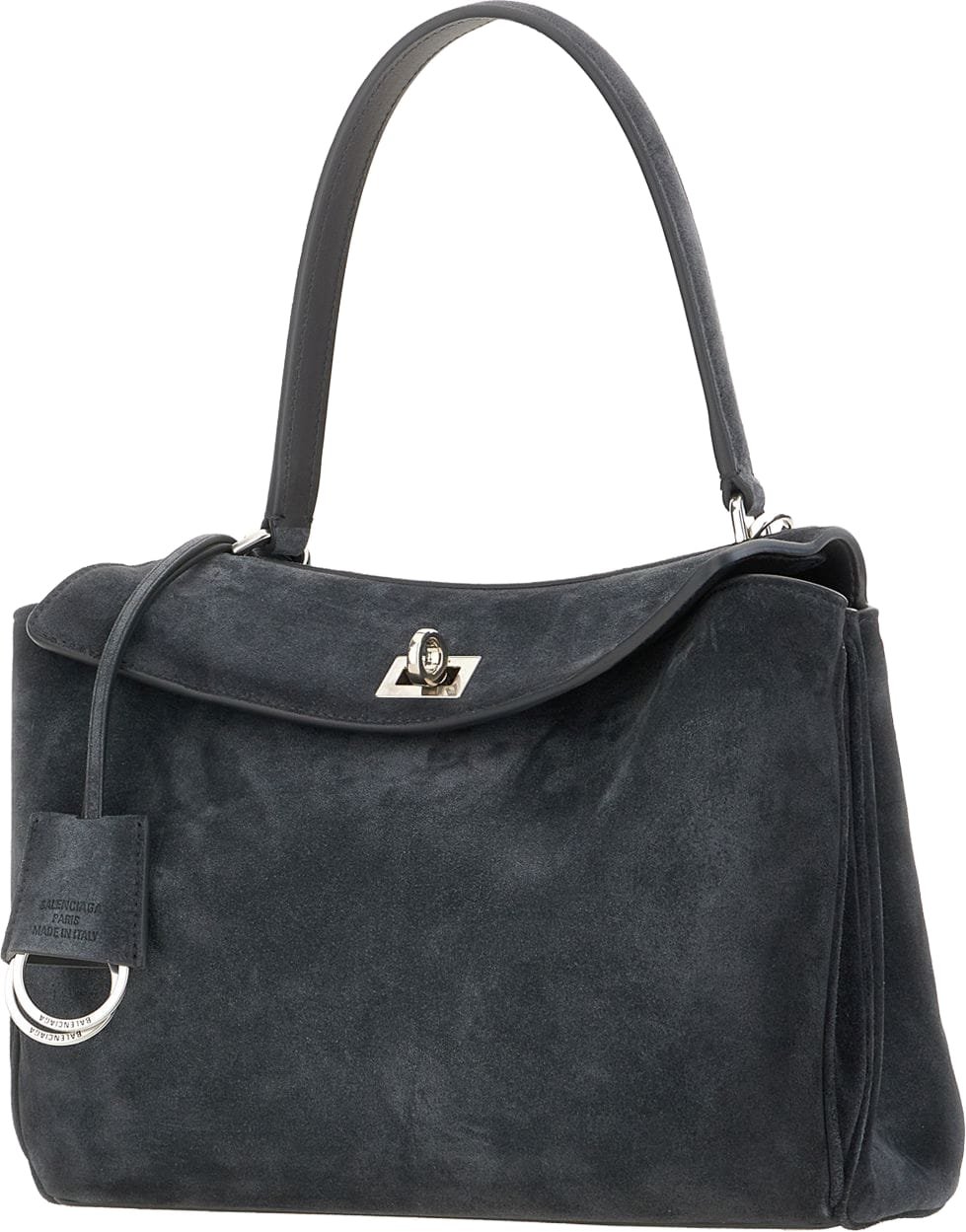 Balenciaga Balenciaga Graphite suede small Rodeo handbag Grijs