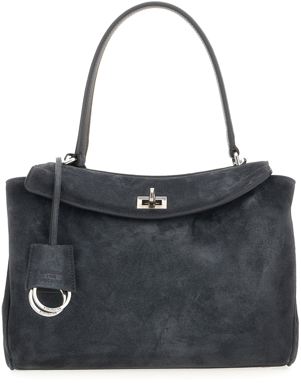 Balenciaga Balenciaga Graphite suede small Rodeo handbag Grijs