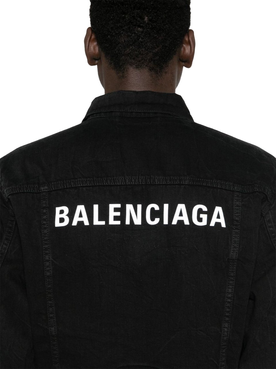 Balenciaga Coats Black Zwart