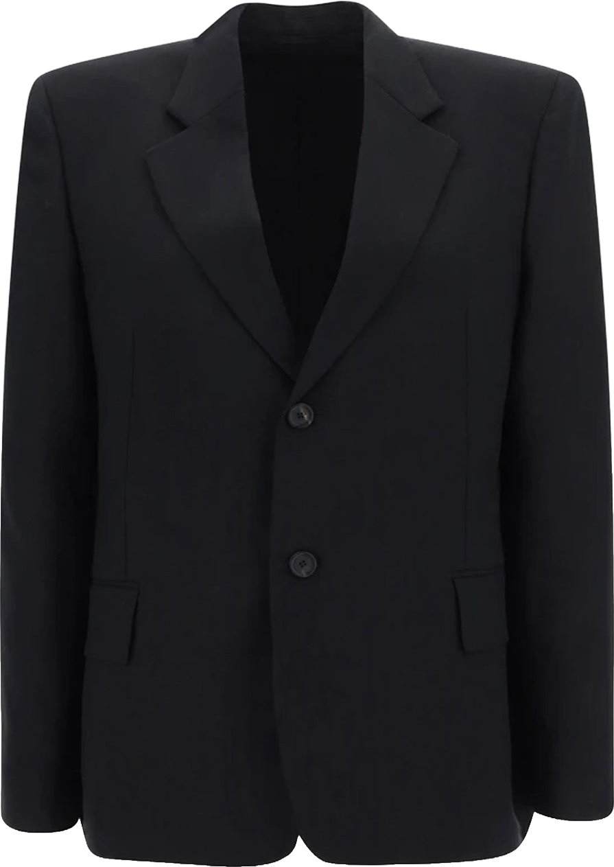 Balenciaga Wool Jacket Zwart