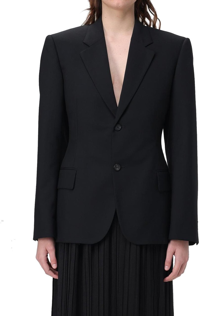 Balenciaga Wool Jacket Zwart