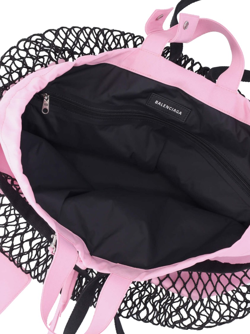 Balenciaga 24/7' Tote Bag – Pink & Black Roze