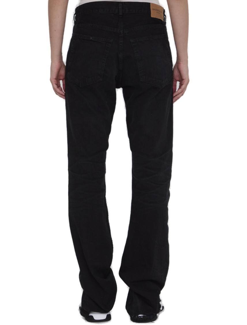 Balenciaga Straight Pants Zwart